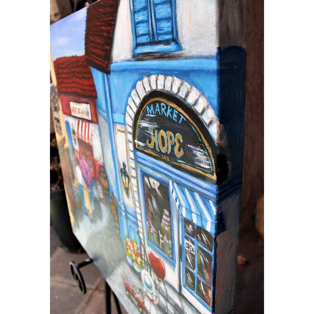Original Art - Hope Market #4 Hope Series - C.W. Art Studio