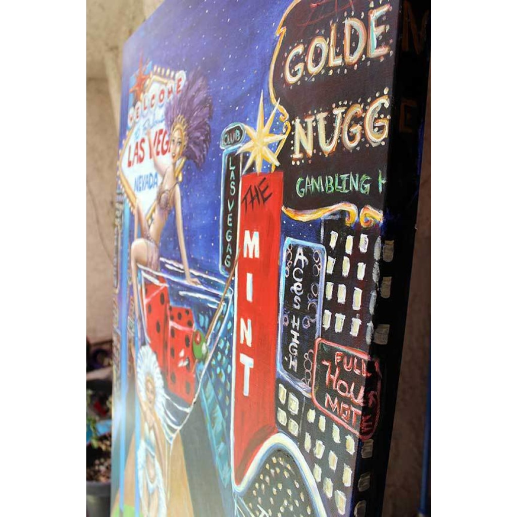 Original - Welcome To Las Vegas - C.W. Art Studio