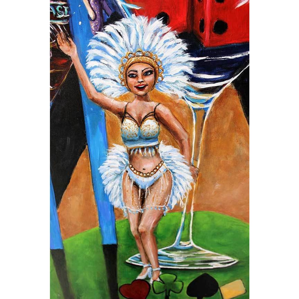 Original - Welcome To Las Vegas - C.W. Art Studio