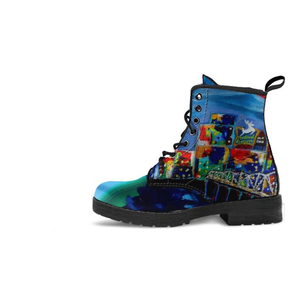 Portland CityScape Boots - C.W. Art Studio