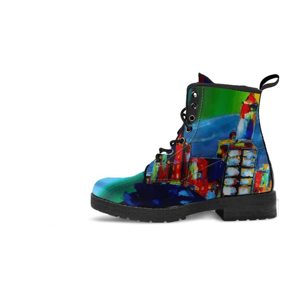 Portland CityScape Boots - C.W. Art Studio