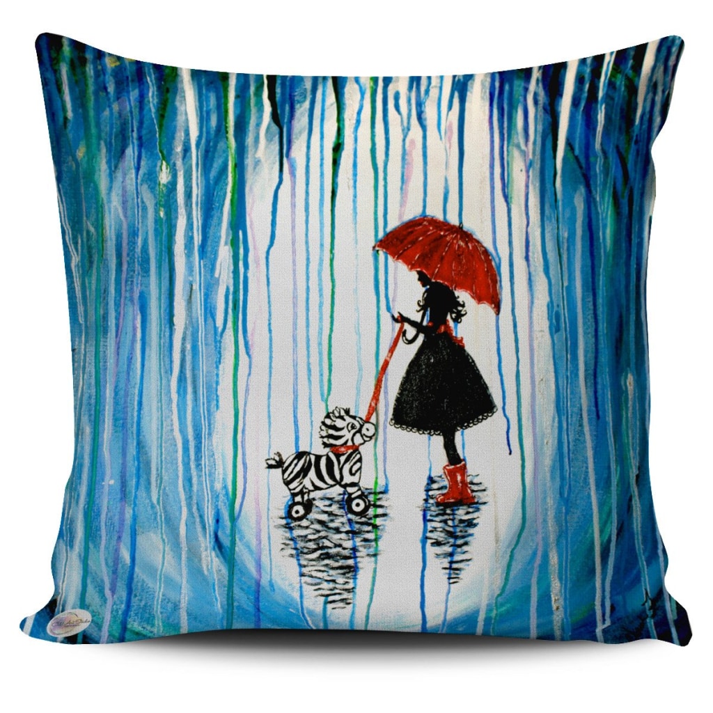 Reign I Throw Pillow Cover 18x18in