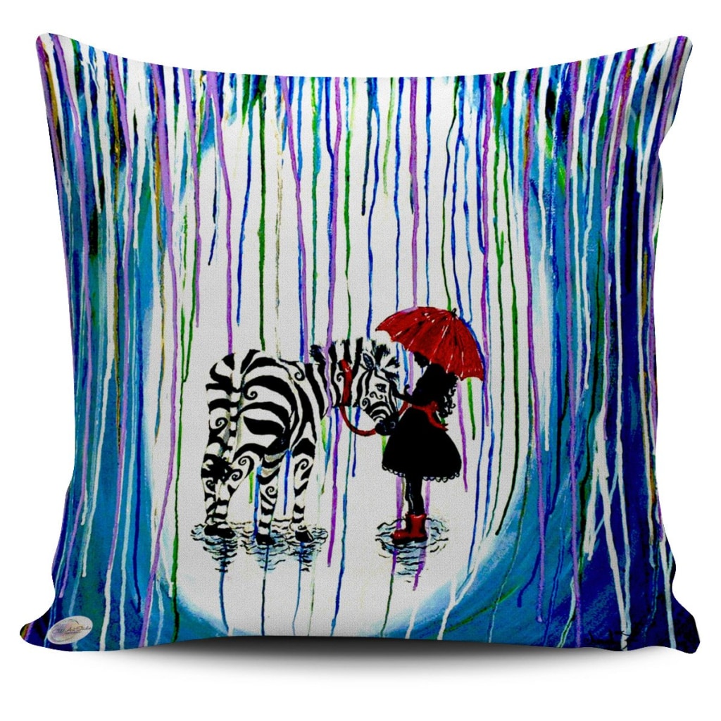 Reign II Throw Pillow Cover 18x18in