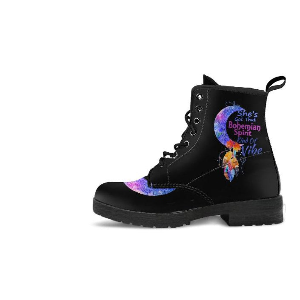 She's Got Bohemian Spirit Kind Of Vibe Boots - C.W. Art Studio