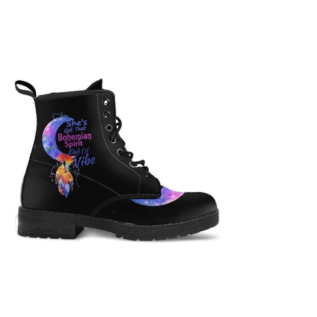 She's Got Bohemian Spirit Kind Of Vibe Boots - C.W. Art Studio