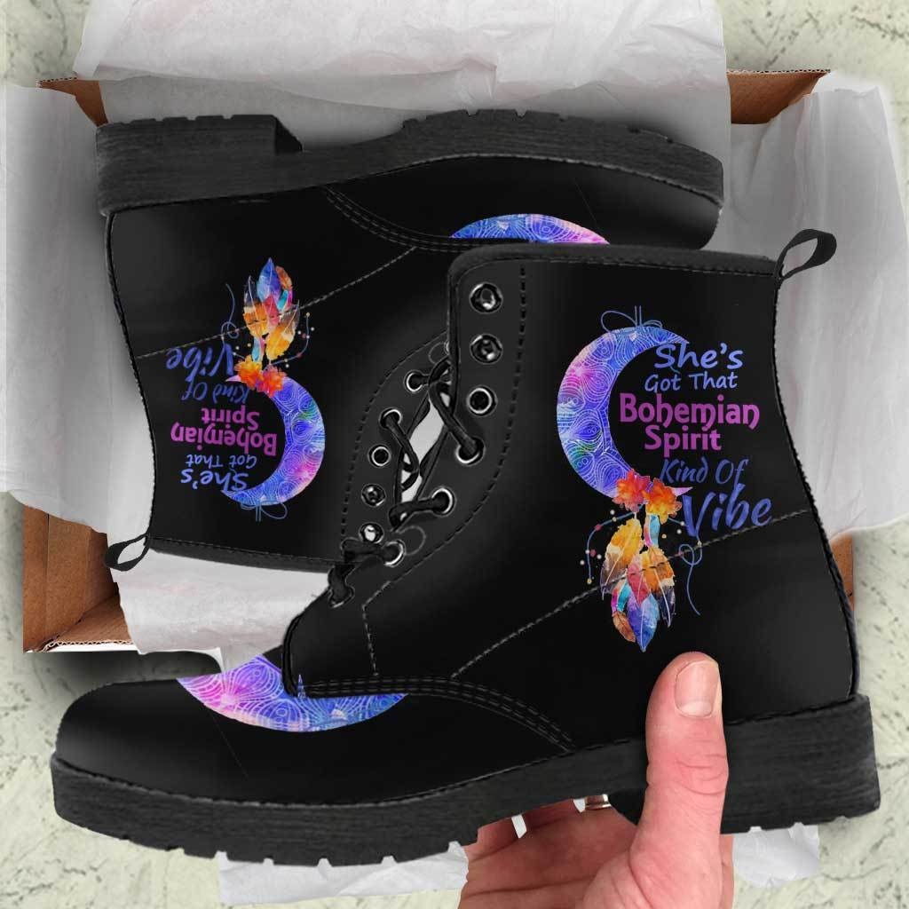 She's Got Bohemian Spirit Kind Of Vibe Boots - C.W. Art Studio