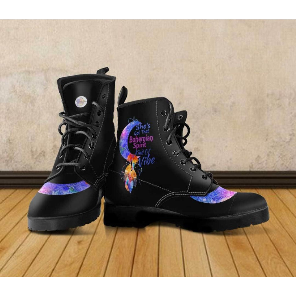 She's Got Bohemian Spirit Kind Of Vibe Boots - C.W. Art Studio
