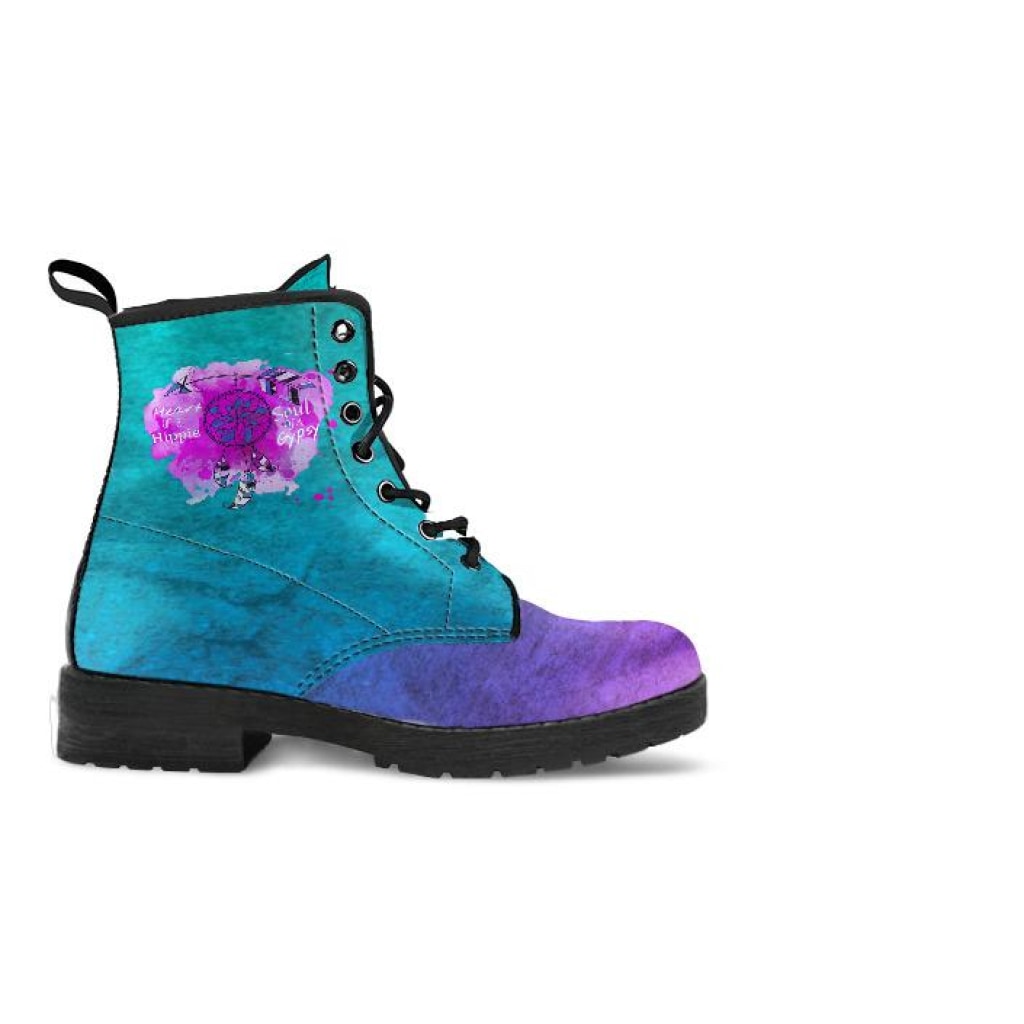 Soul Of A Gypsy Heart Of A Hippie Boots - C.W. Art Studio