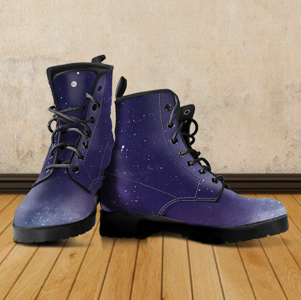 Starry Unicorn Leather Boots by SophieStar