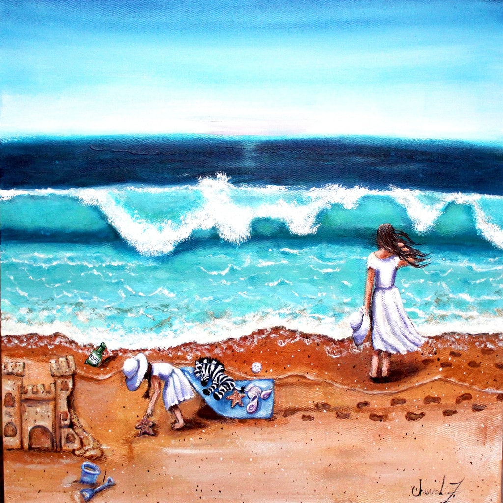 The Beach Fine Art Paper Glicee Prints