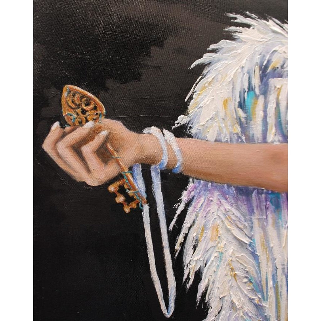 The Vulnerable Heart - Original Painting - C.W. Art Studio