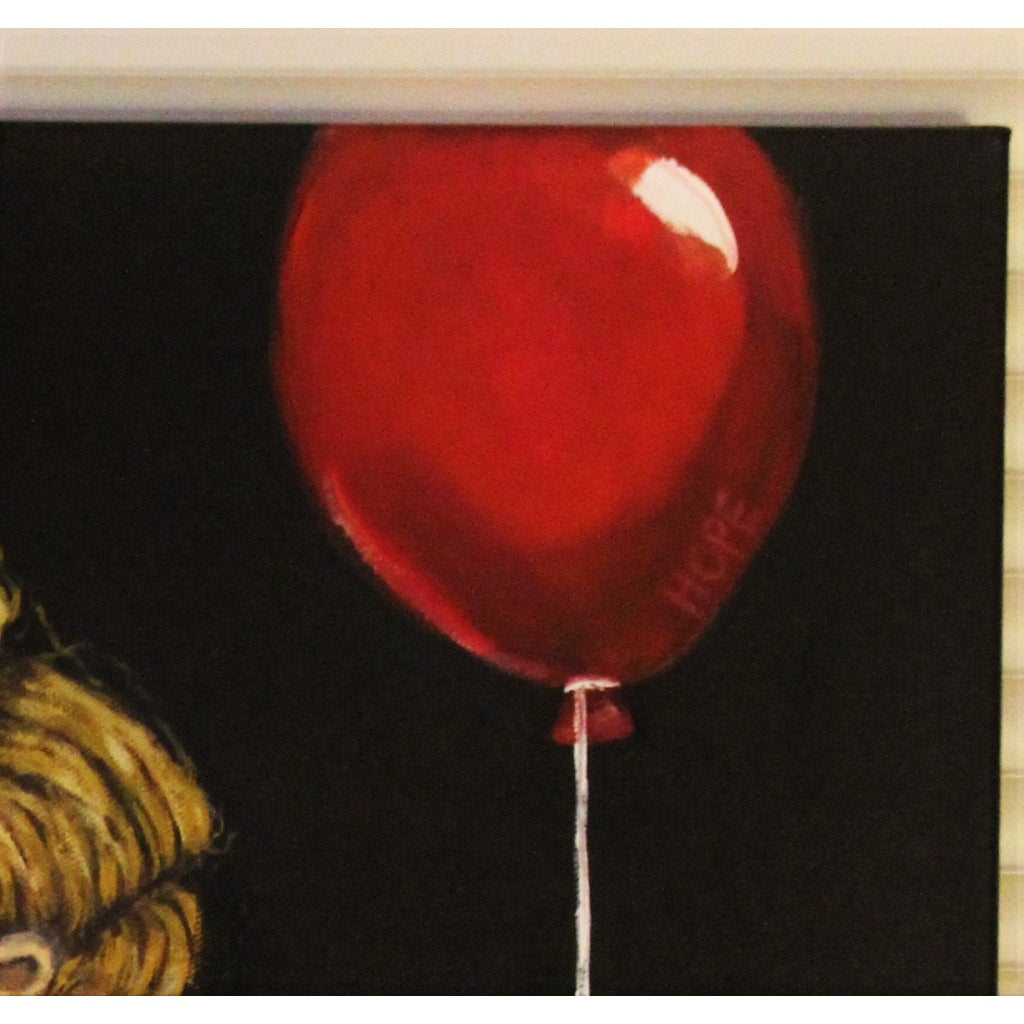 Time Thief Artist Embellished Giclée -Unique Piece - C.W. Art Studio