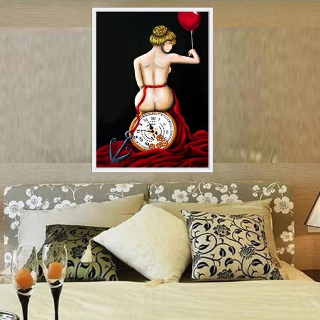 Time Thief Fabric Wall Poster - C.W. Art Studio