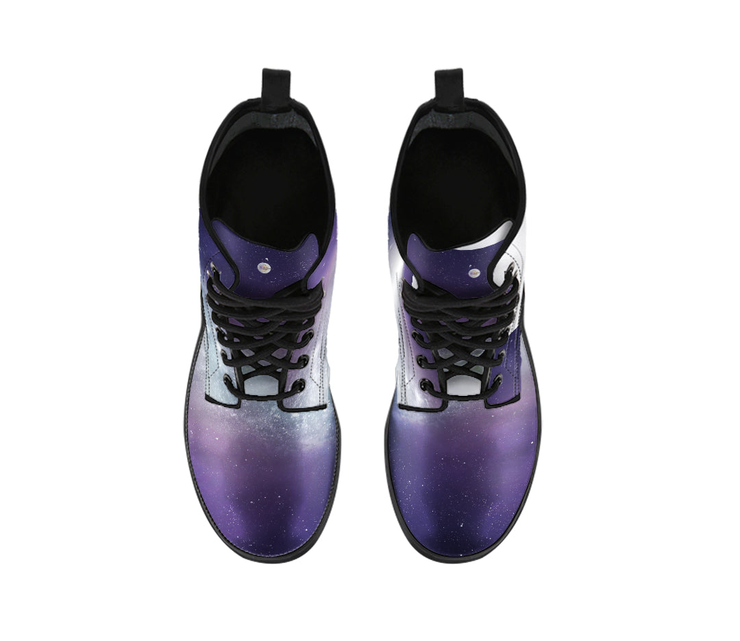 Unicorn Believer Leather Boots by SophieStar