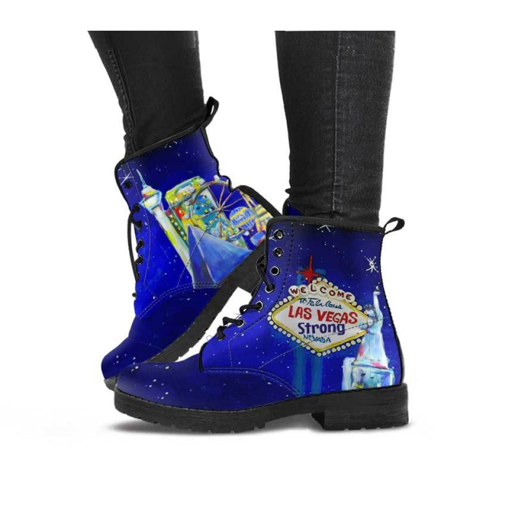Vegas Strong Womens Boots - C.W. Art Studio