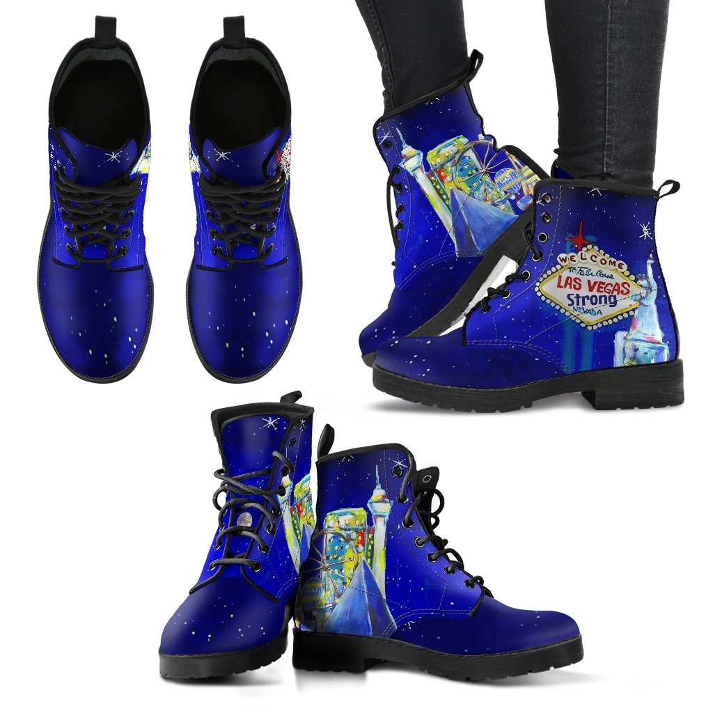 Vegas Strong Womens Boots - C.W. Art Studio