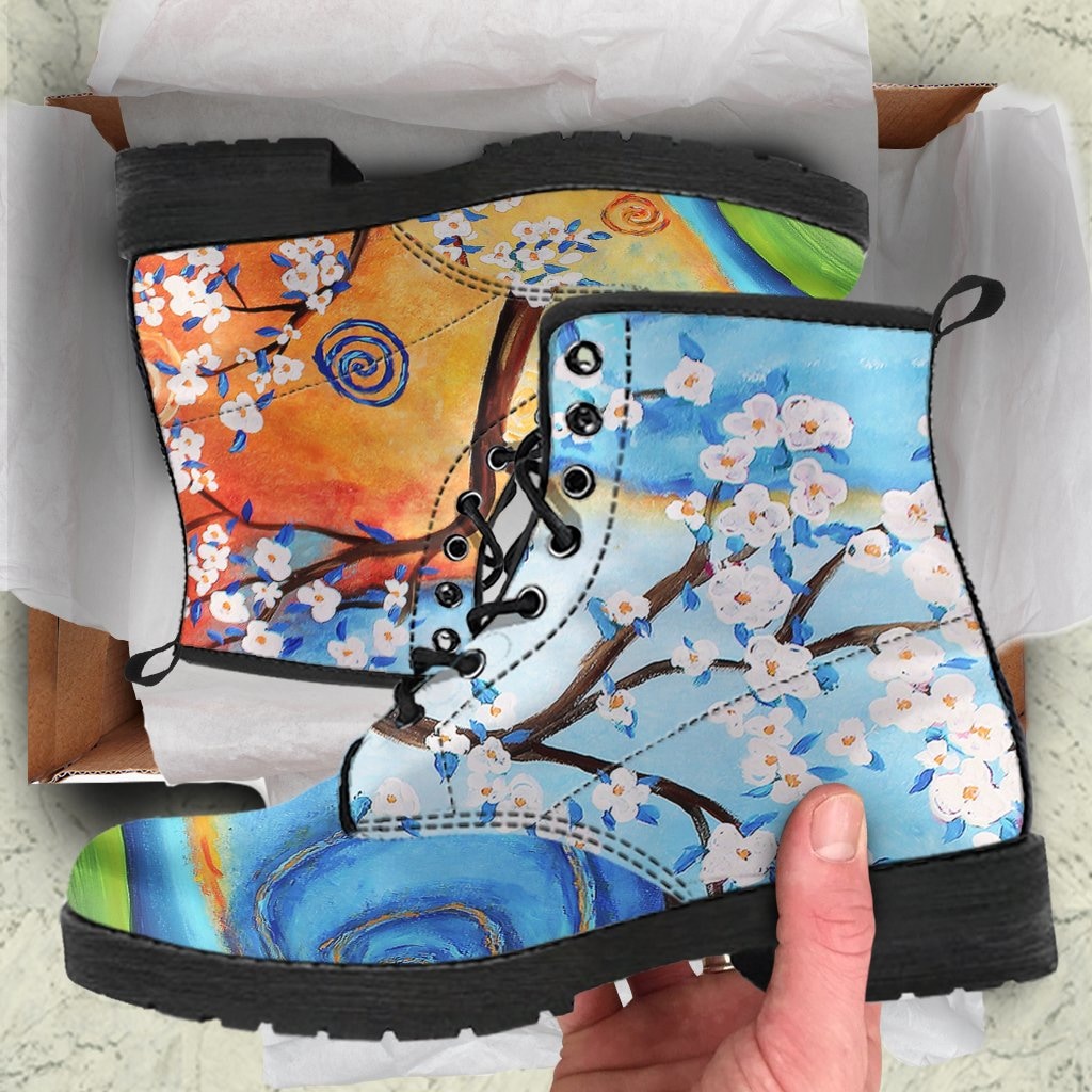 Winds Of Whimsy Boots - C.W. Art Studio