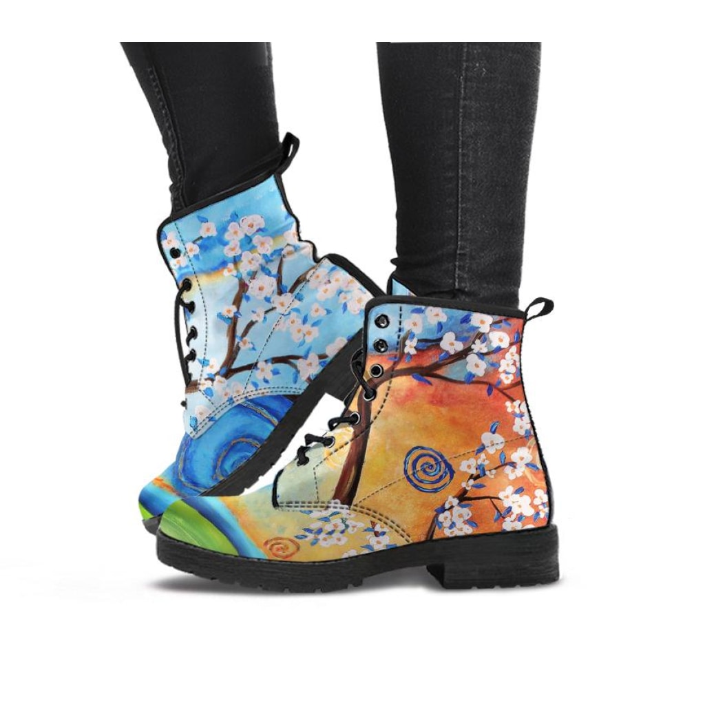 Winds Of Whimsy Boots - C.W. Art Studio