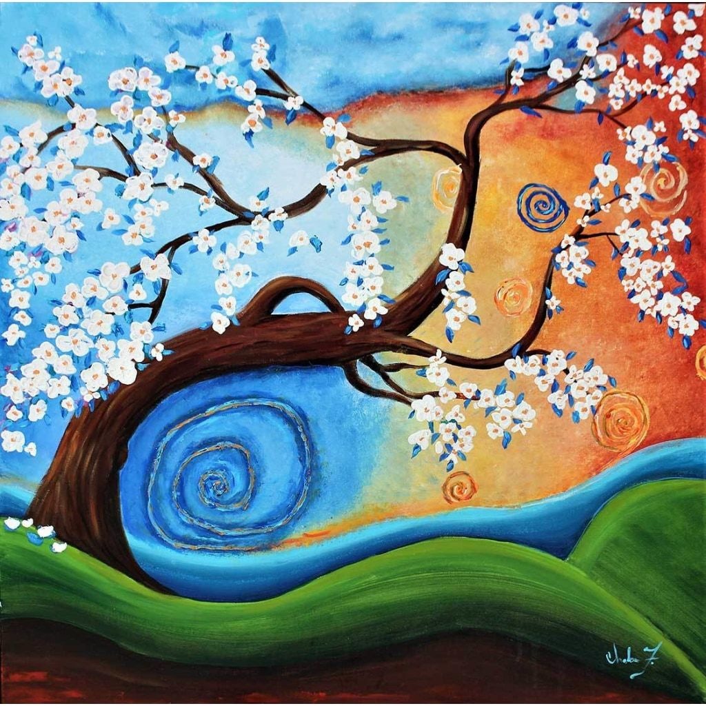 Winds of Whimsy Fabric Wall Poster - C.W. Art Studio