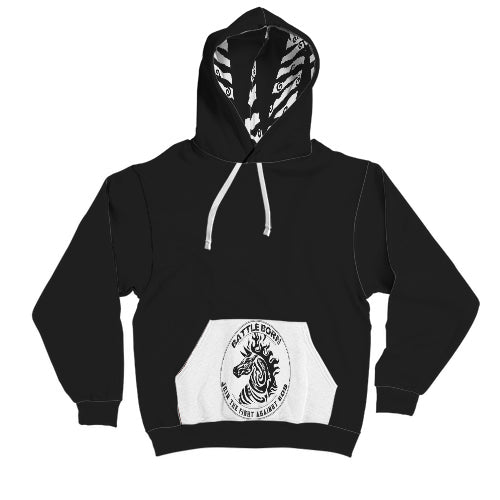 Battle Born EDS Unisex 2-Tone Hoodie Sweatshirt