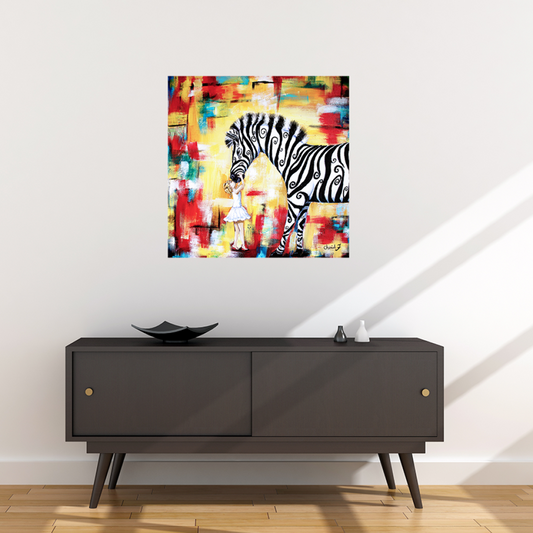 Acceptance Fabric Wall Poster