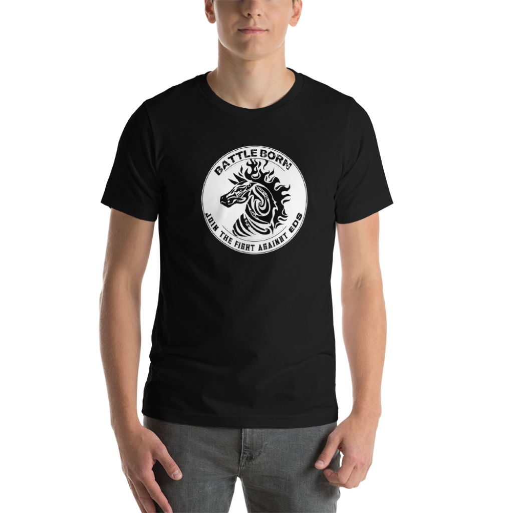 Battle Born Tribal EDS Zebra Unisex T-Shirt