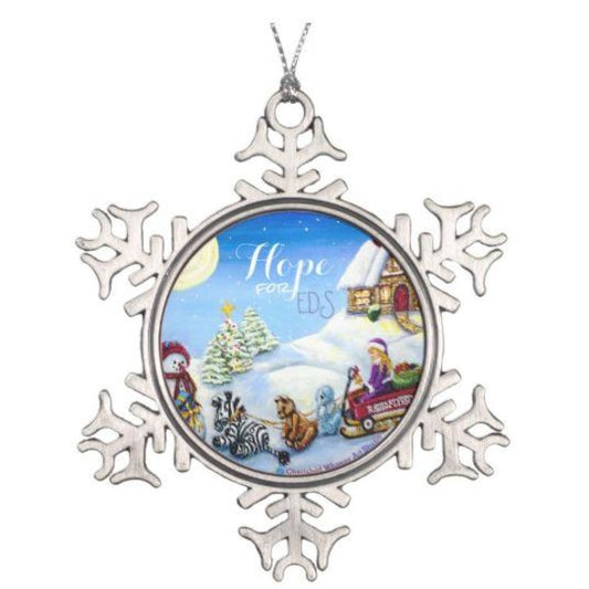 Christmas Ornament - 2017 Snowflake Keepsake Sleigh Bells Ring... Eds - Christmas Ornament C.w. Art Studio