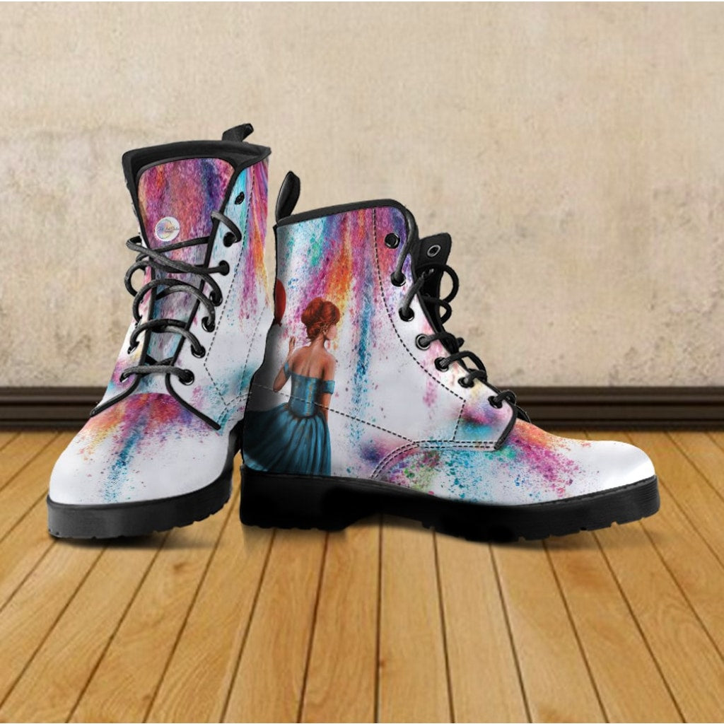 Colorfall Storm Boots - C.W. Art Studio