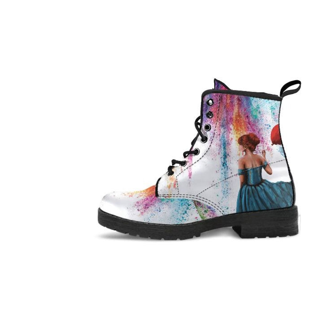 Colorfall Storm White Boots