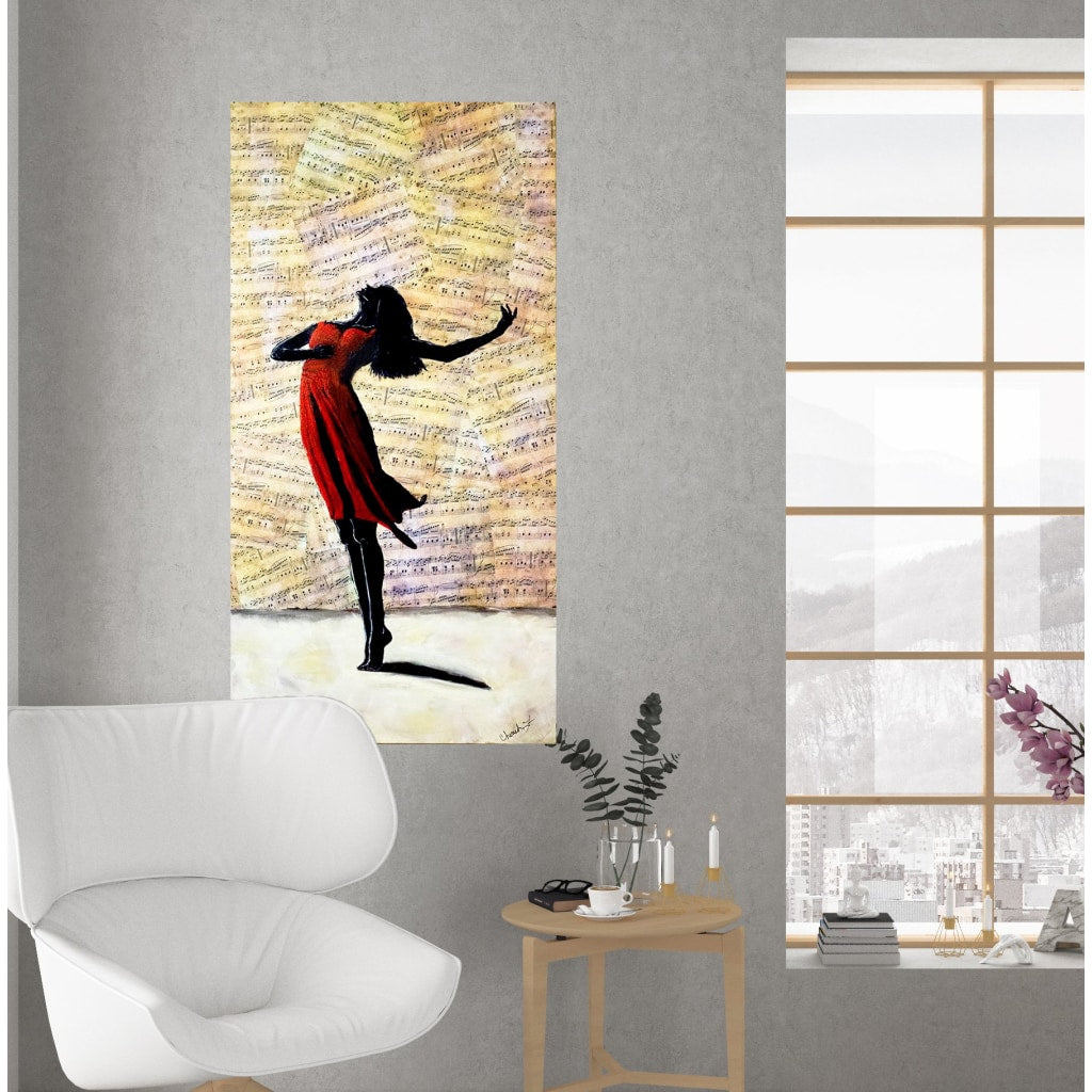 Dance With Me  Glicee Canvas Print