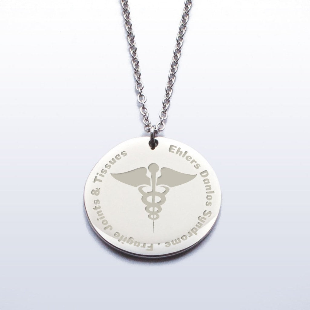 EDS Medical Alert Charm Pendant - C.W. Art Studio