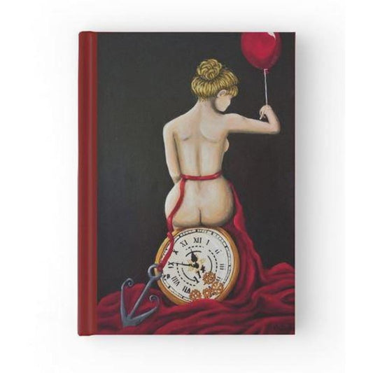 Hardbound Journal - Time Thief - C.W. Art Studio