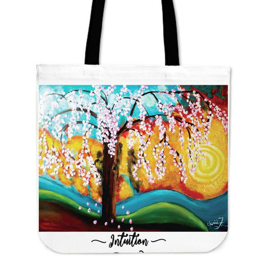 Intuition Tote Bag - Tote Bags C.w. Art Studio