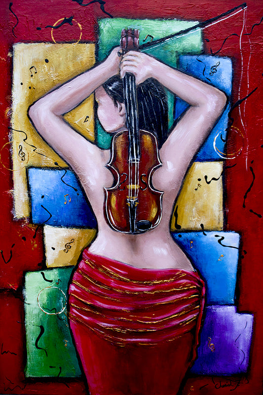 Passion of Music Original Painting