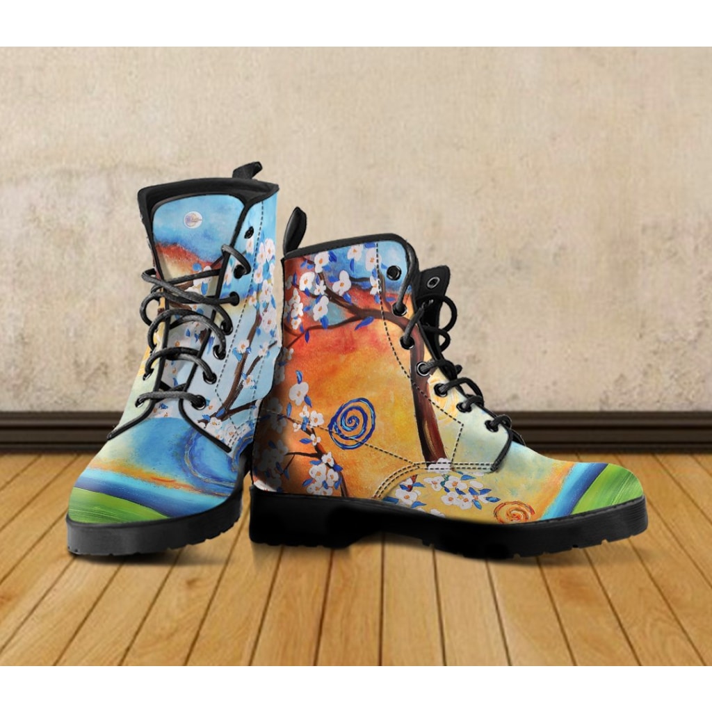 Winds Of Whimsy Boots - C.W. Art Studio